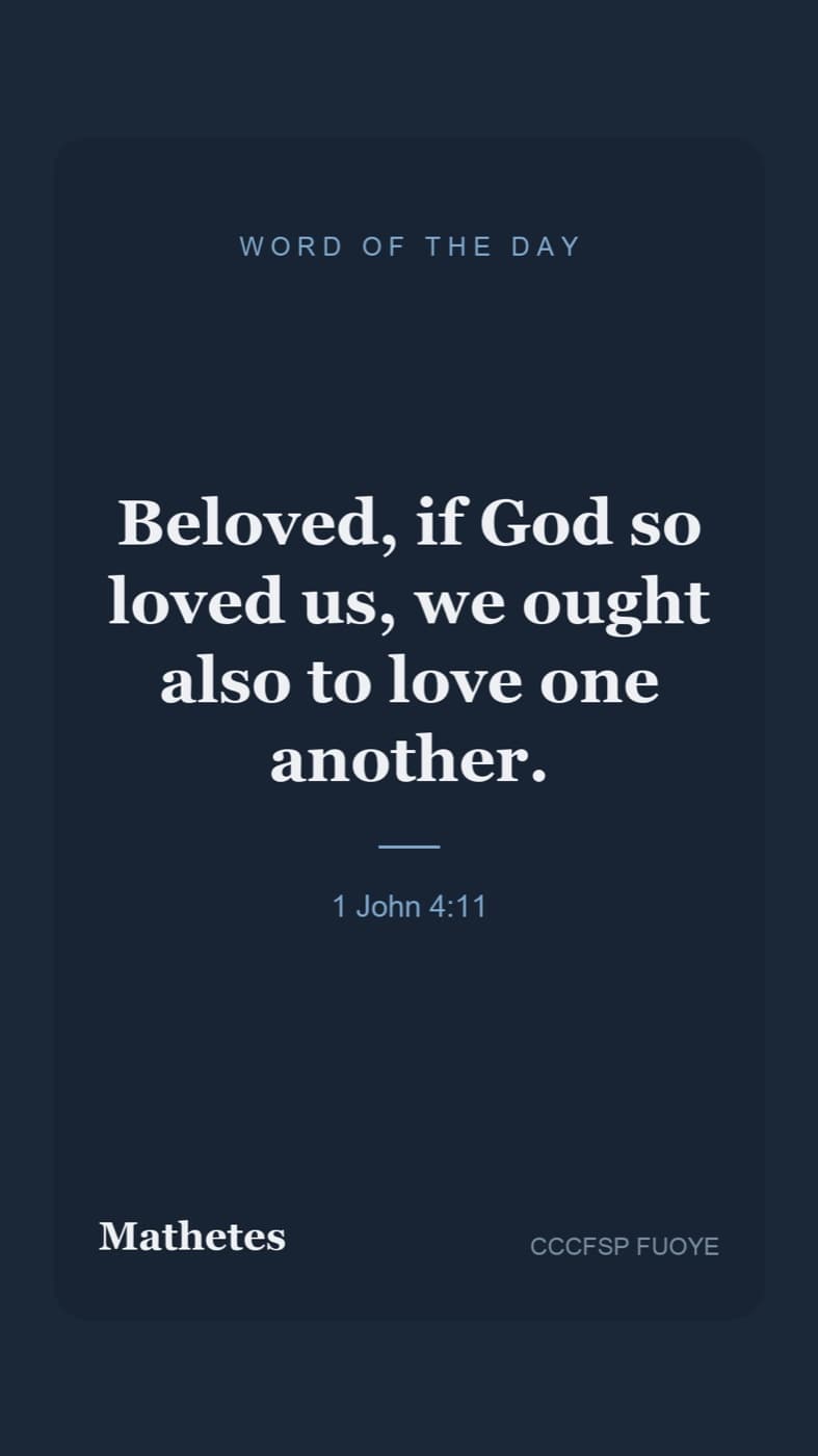 A shareable Mathetes verse image